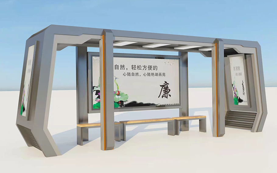 贵州候车亭首批发货